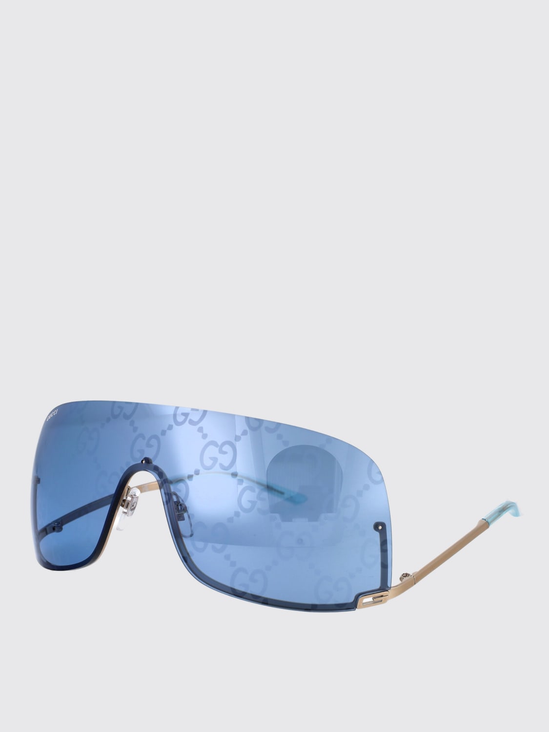 GUCCI SUNGLASSES: Sunglasses men Gucci, Blue - Img 1
