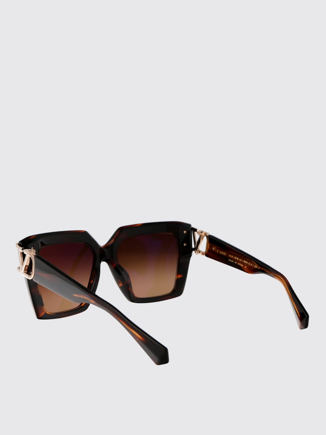 VALENTINO GARAVANI: Sunglasses men - Brown | Valentino