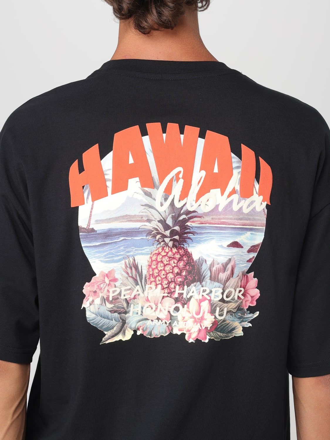 ALPHA INDUSTRIES T-SHIRT: T-shirt herren Alpha Industries, Schwarz - Img 3