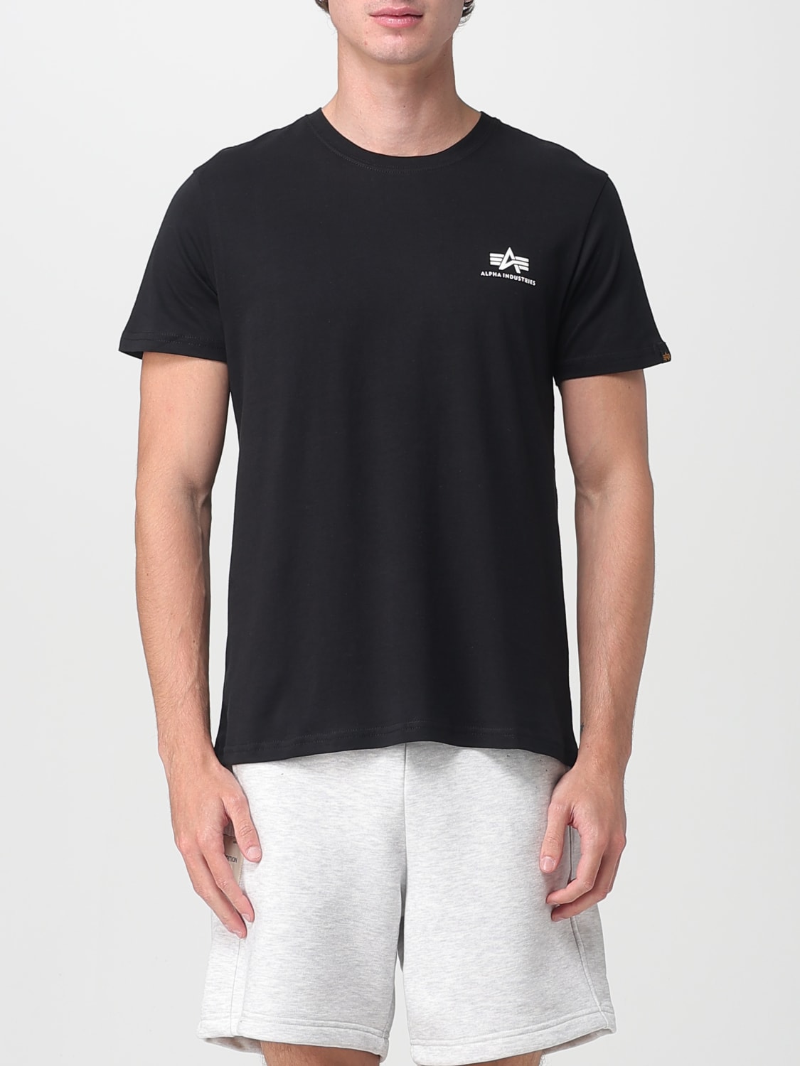 ALPHA INDUSTRIES T-SHIRT: T-shirt men Alpha Industries, Black - Img 1