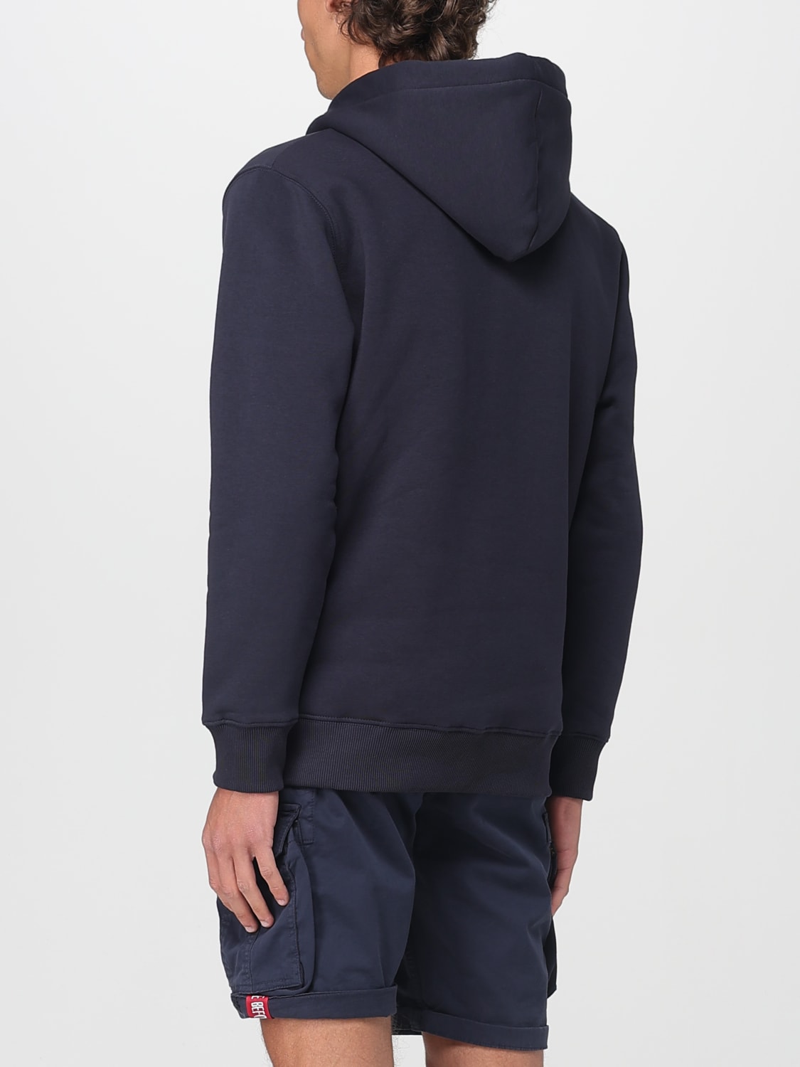 ALPHA INDUSTRIES SWEATSHIRT: Sweatshirt herren Alpha Industries, Blau - Img 2