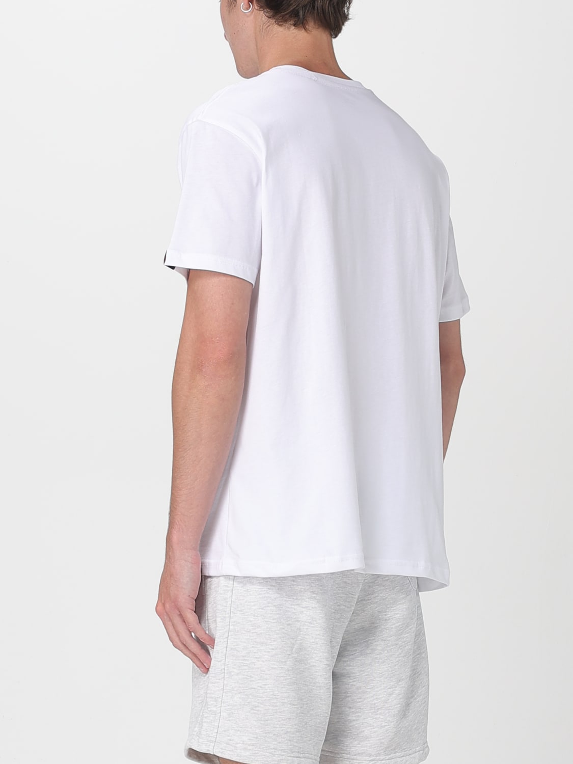 ALPHA INDUSTRIES T-SHIRT: T-shirt stampata Alpha Industries, Bianco - Img 2
