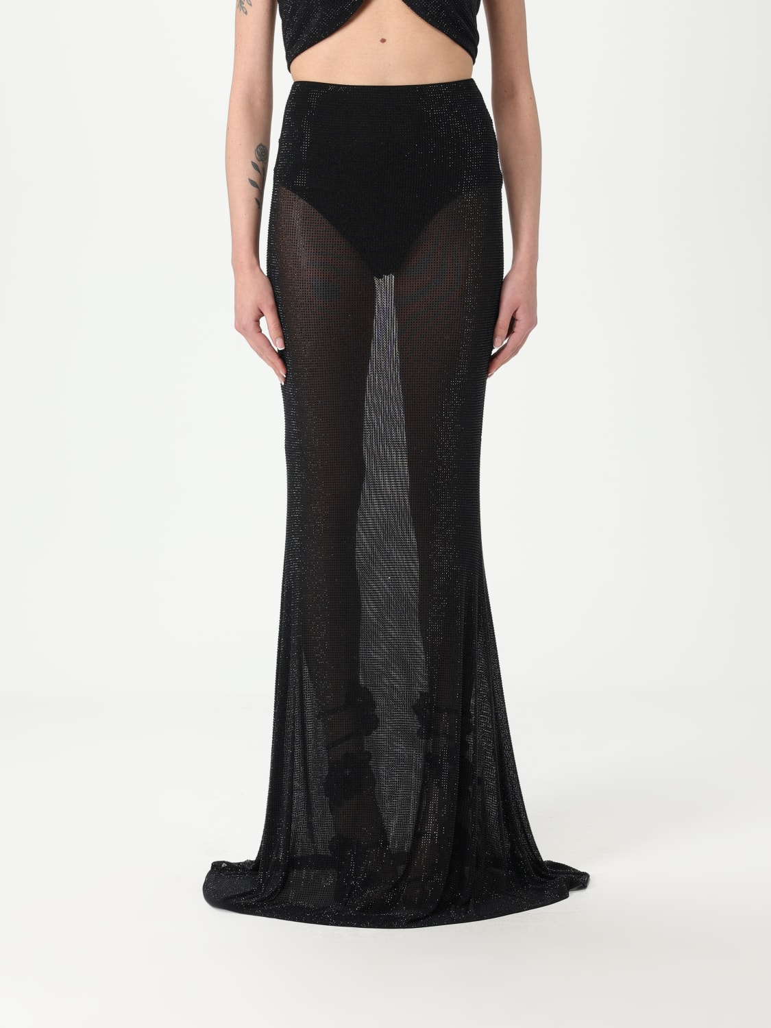 TWENTY FOURHAITCH JUPE: Jupe femme Twenty Fourhaitch, Noir - Img 1