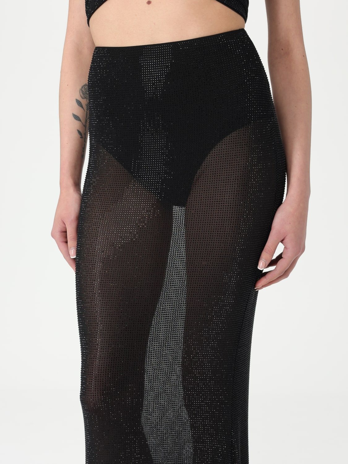 TWENTY FOURHAITCH JUPE: Jupe femme Twenty Fourhaitch, Noir - Img 5