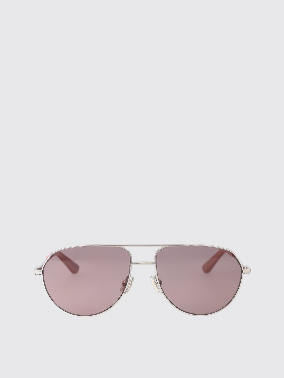 BOTTEGA VENETA SUNGLASSES: Sunglasses men Bottega Veneta, Silver - Img 2