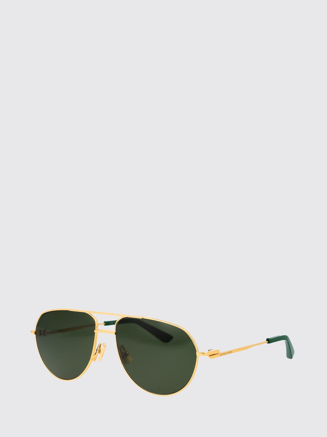 BOTTEGA VENETA SUNGLASSES: Sunglasses men Bottega Veneta, Yellow Gold - Img 1