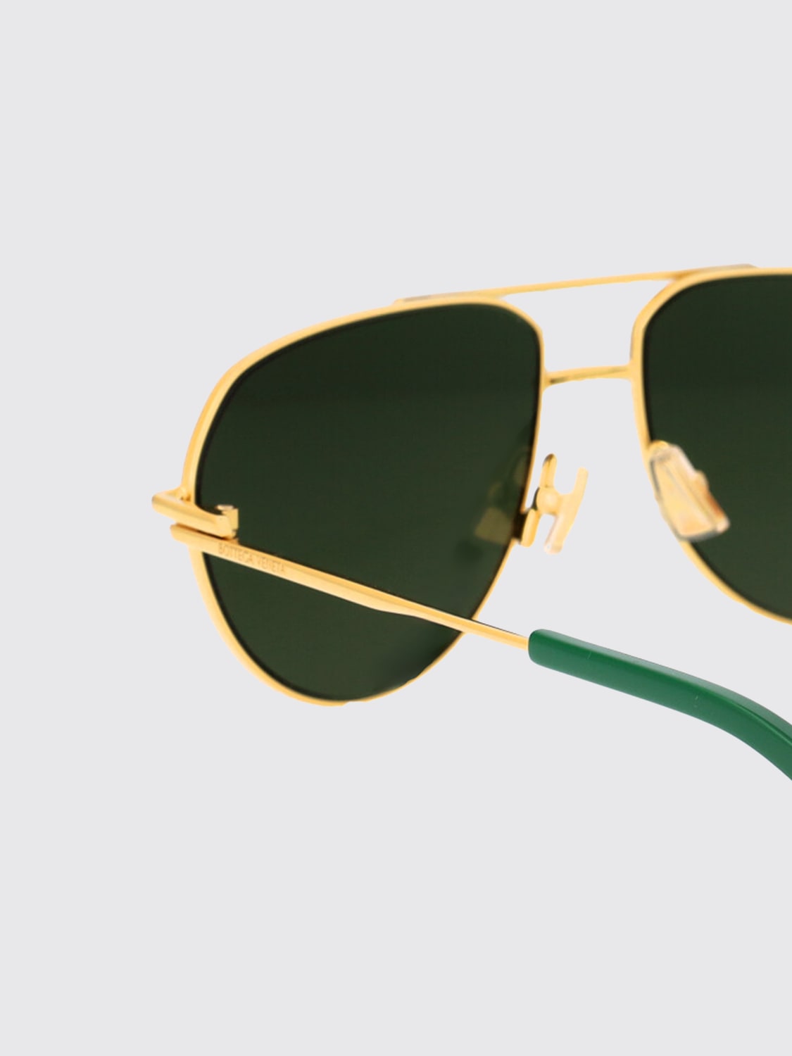 BOTTEGA VENETA SUNGLASSES: Sunglasses men Bottega Veneta, Yellow Gold - Img 4