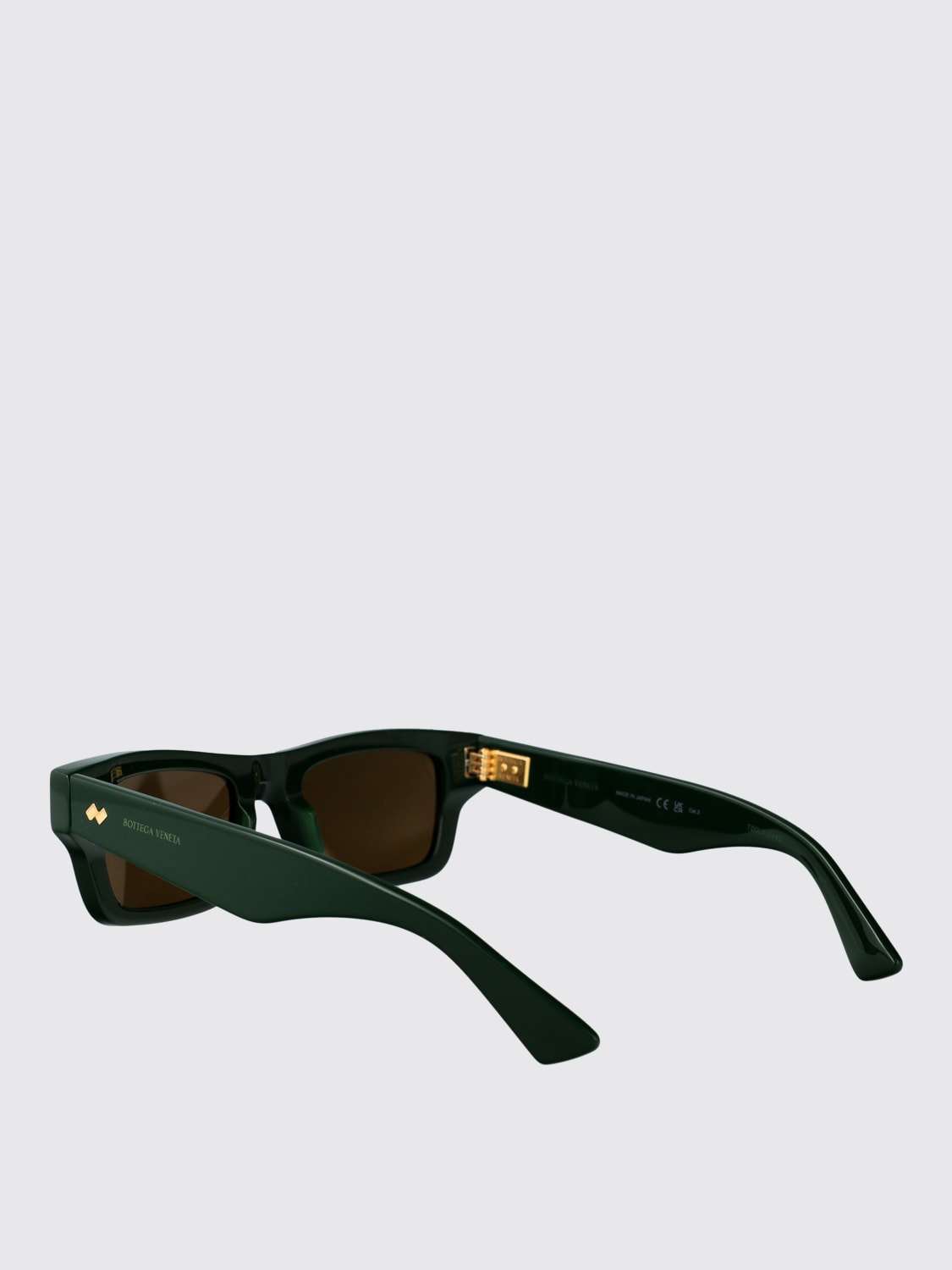BOTTEGA VENETA SUNGLASSES: Sunglasses men Bottega Veneta, Green - Img 4
