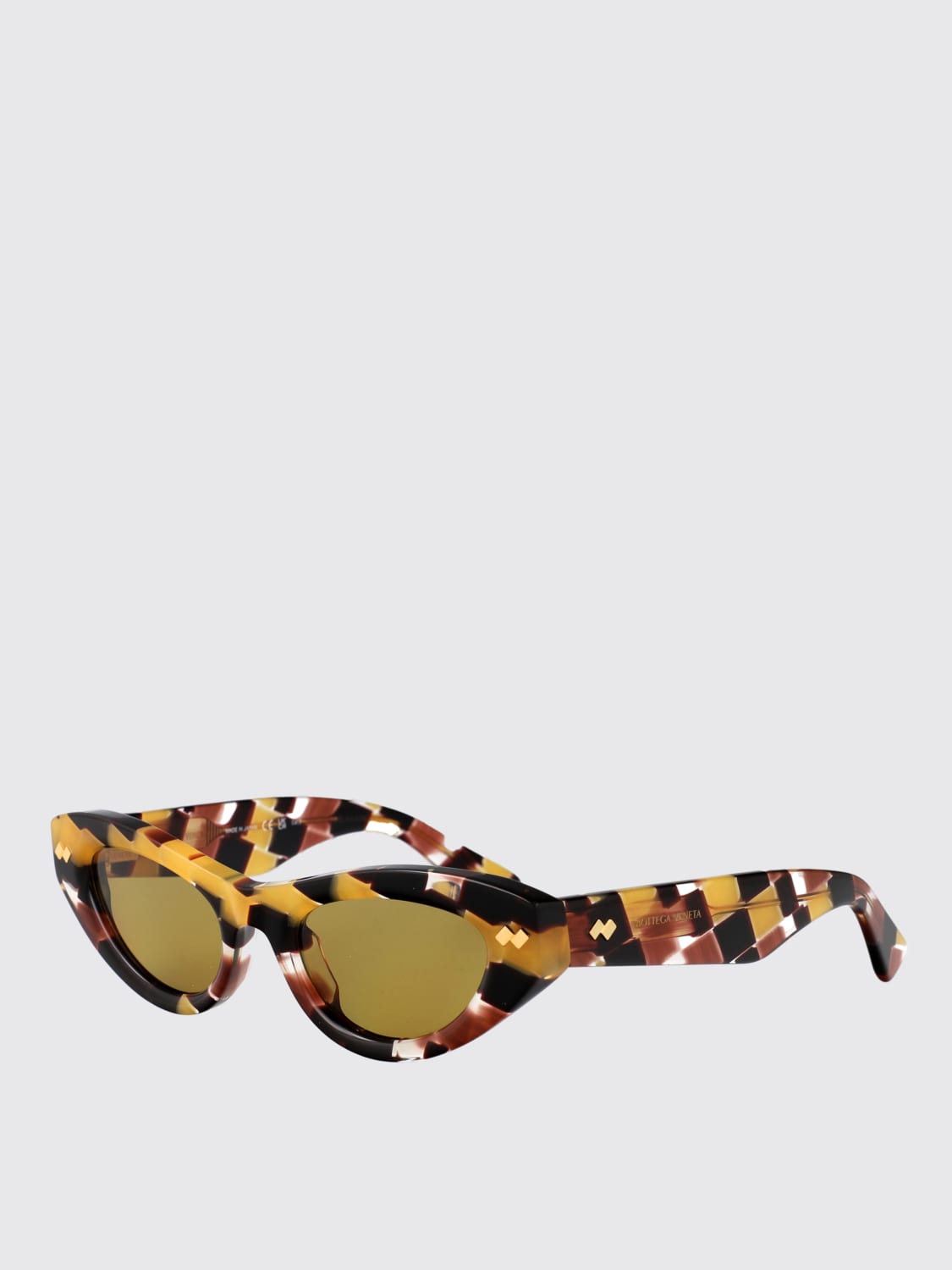 サングラス BOTTEGA VENETA Woman Sunglasses Multicolor BV1350S 003 Bottega Veneta Bv1350s Multicolor Female Cat-Eye Sunglasses