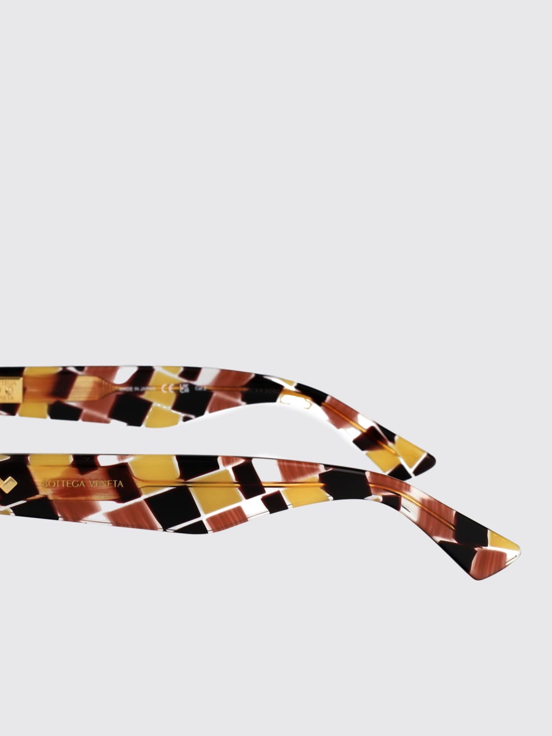 サングラス BOTTEGA VENETA Woman Sunglasses Multicolor BV1350S 003 Bottega Veneta Bv1350s Multicolor Female Cat-Eye Sunglasses