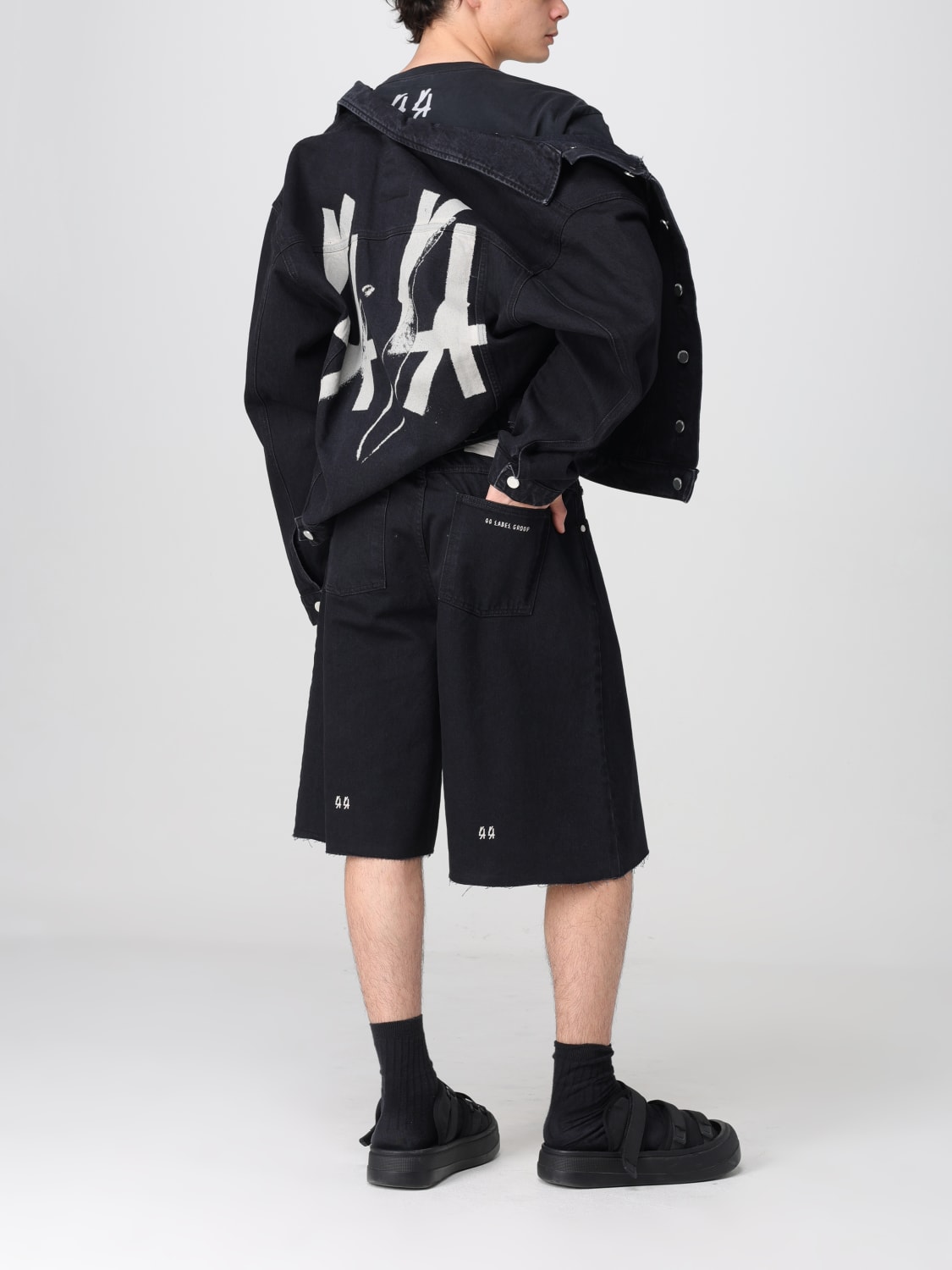 44 LABEL GROUP JACKE: Jacke herren 44 Label Group, Schwarz - Img 2