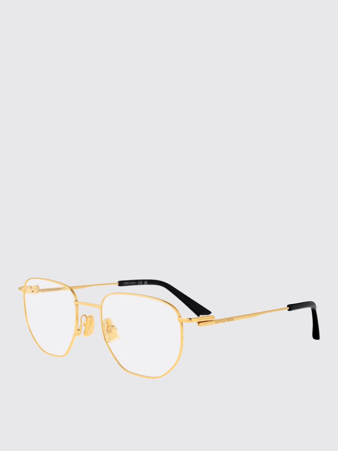 BOTTEGA VENETA OPTICAL FRAMES: Optical frames men Bottega Veneta, Gold - Img 1