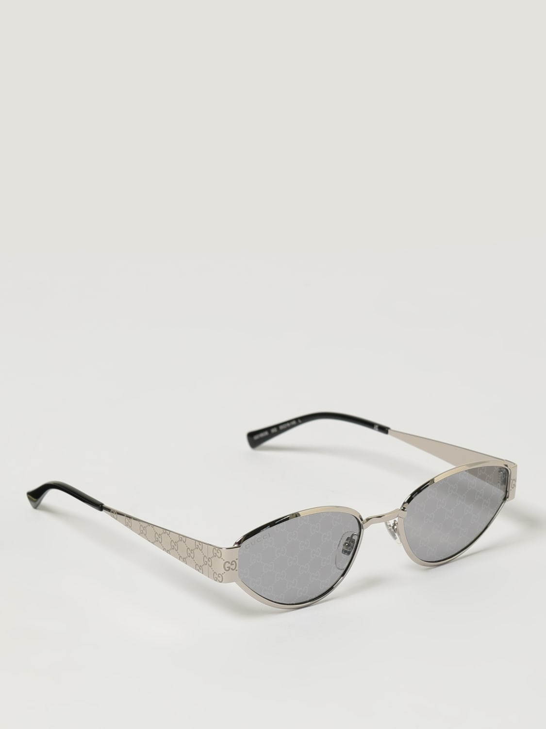 サングラス GUCCI Gg1853s Sunglasses - Gucci - l - Silver Gucci Gg1853s Silver Female Unspecified Sunglasses | Eyewear