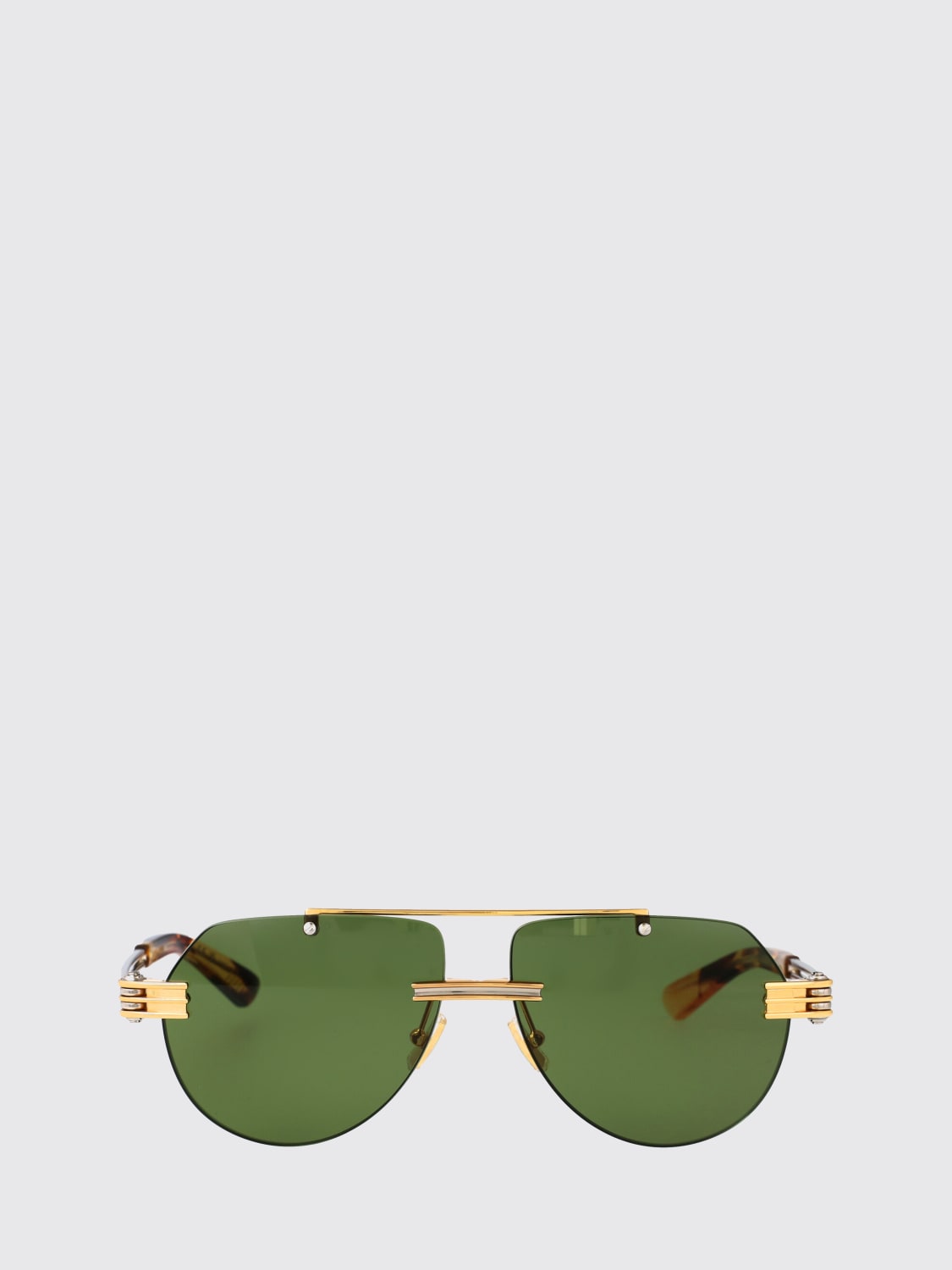 BOTTEGA VENETA SUNGLASSES: Sunglasses men Bottega Veneta, Gold - Img 2