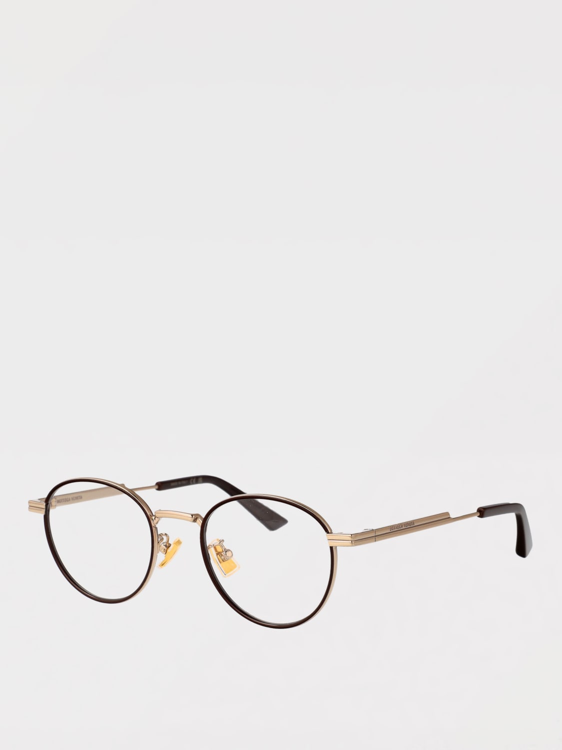 BOTTEGA VENETA OPTICAL FRAMES: Optical frames men Bottega Veneta, Gold - Img 1