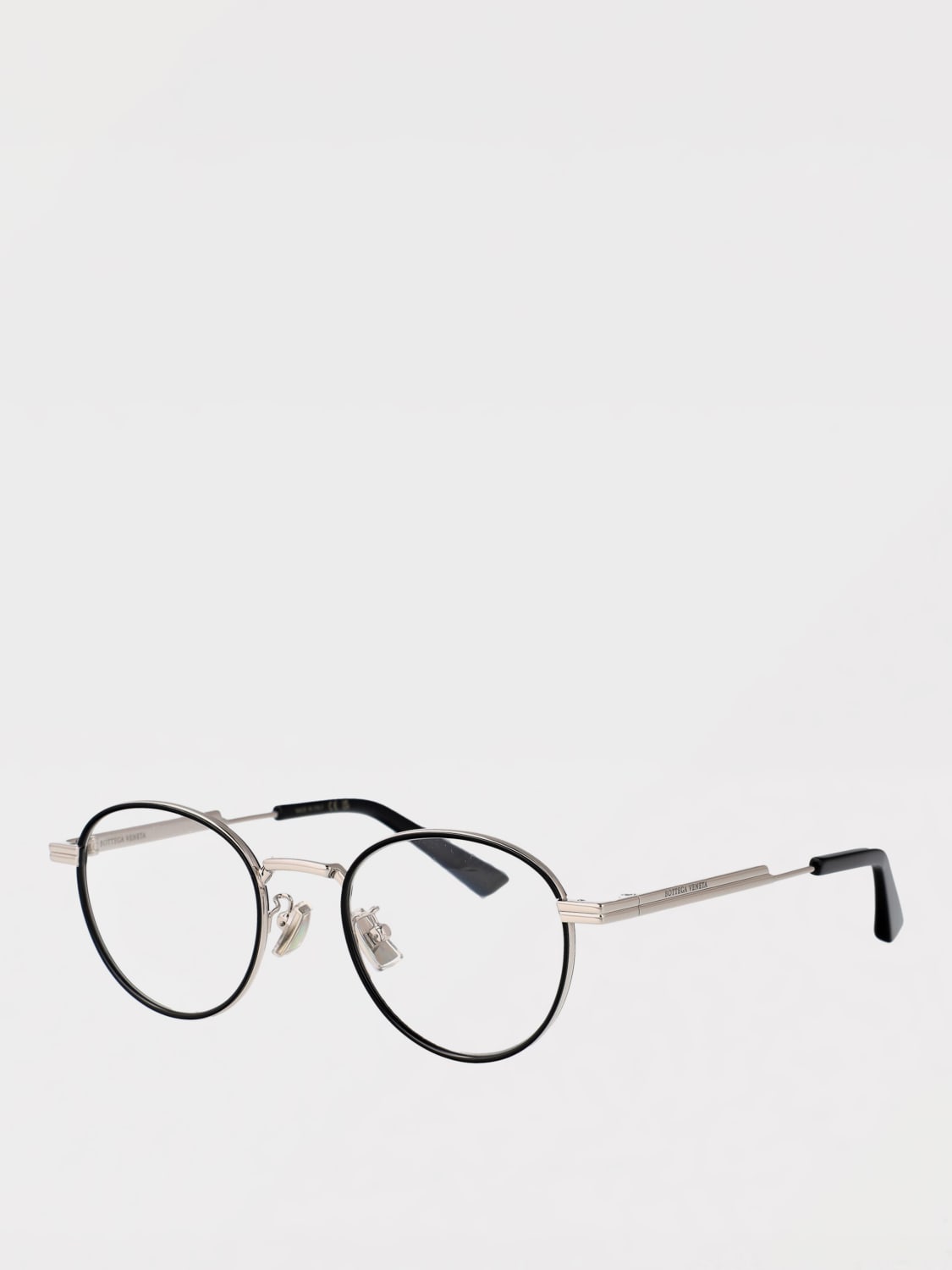 BOTTEGA VENETA OPTICAL FRAMES: Optical frames men Bottega Veneta, Silver - Img 1