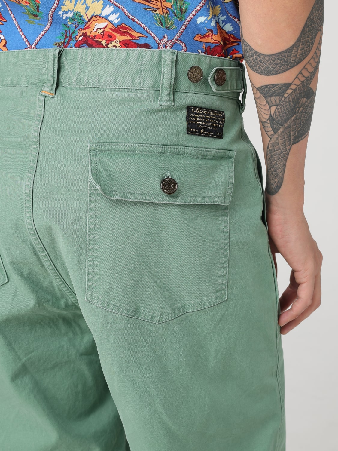 CHAMPION TROUSERS: Trousers men Champion, Multicolor - Img 3