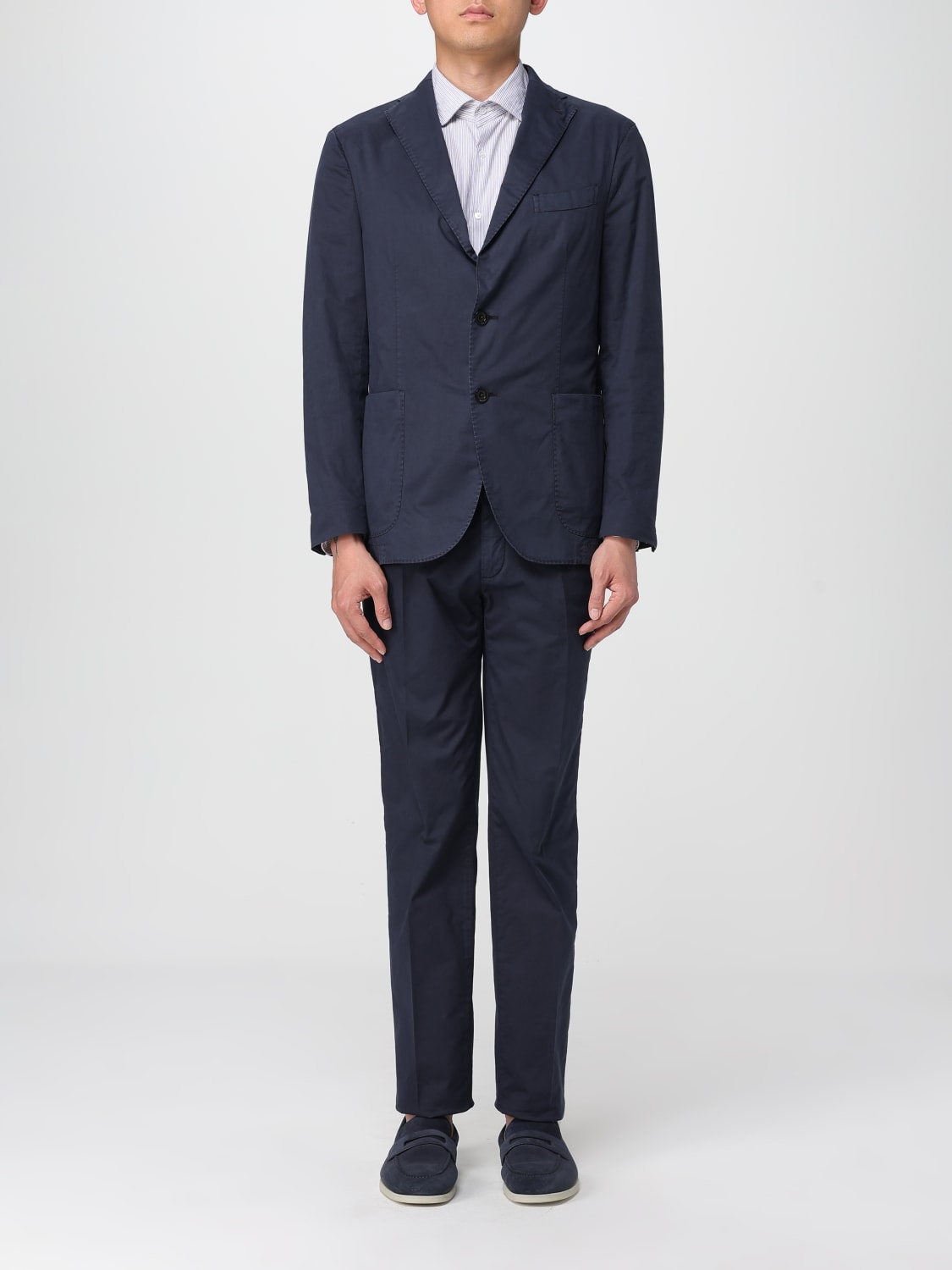 BOGLIOLI SUIT: Suit men Boglioli, Blue - Img 1