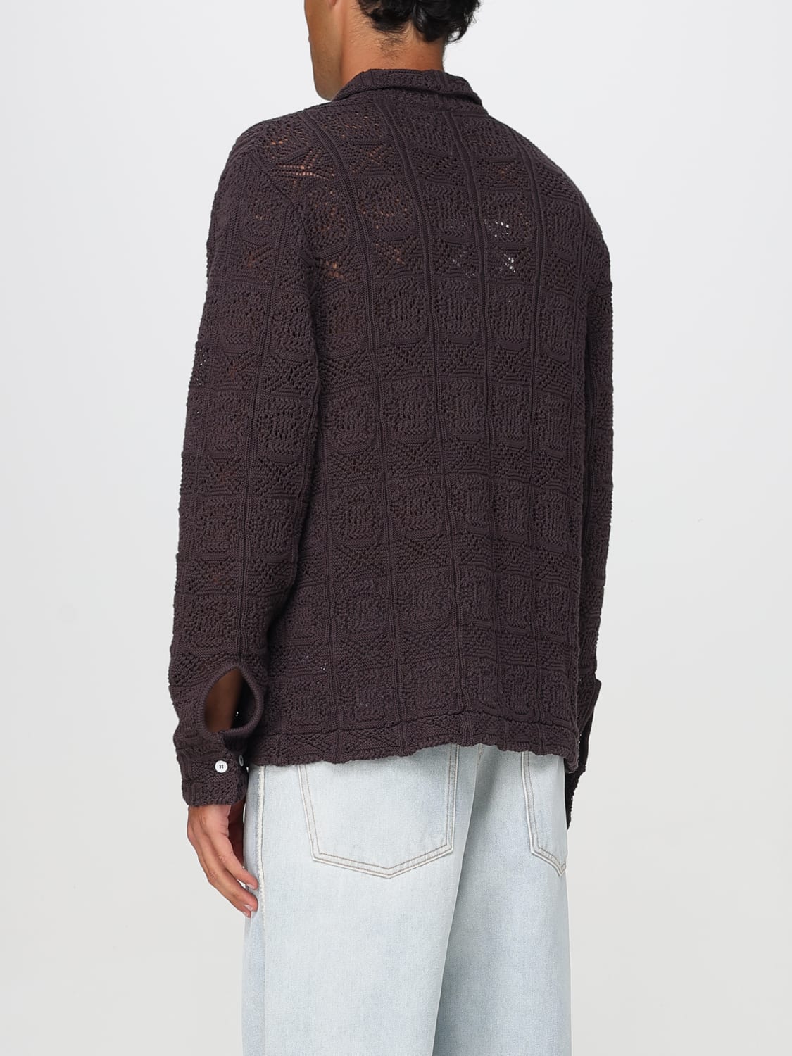 SÉFR：シャツ メンズ - ブラウン | GIGLIO.COMオンラインのSéfr