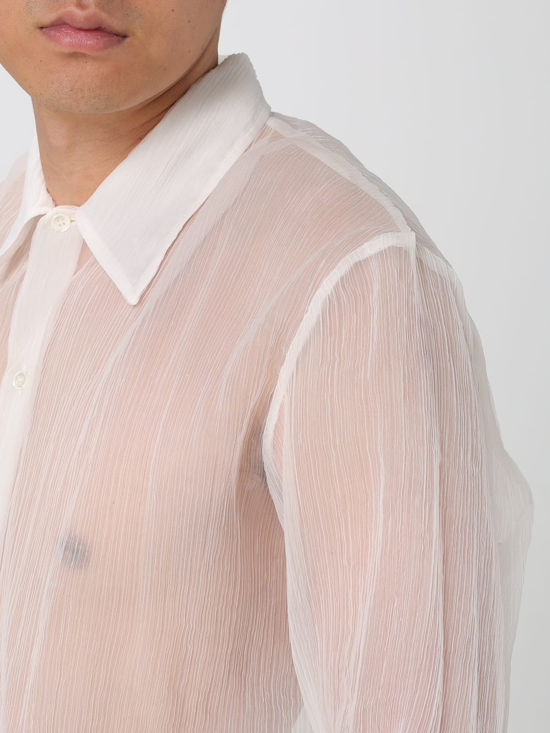 SÉFR SHIRT: Shirt men SÉfr, White - Img 4