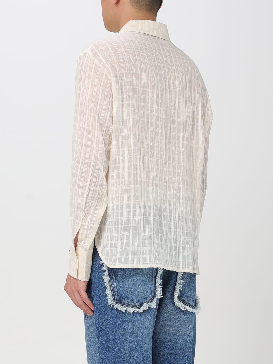 SÉFR CHEMISE: Chemise homme SÉfr, Ivoir - Img 2