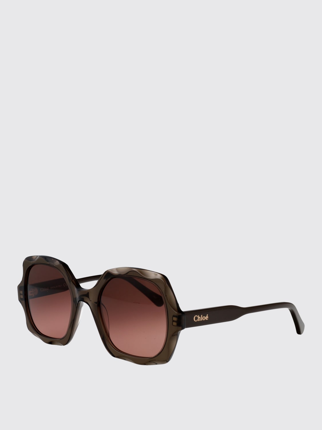 CHLOÉ GAFAS DE SOL: Gafas de sol mujer ChloÉ, Marrón Oscuro - Img 1