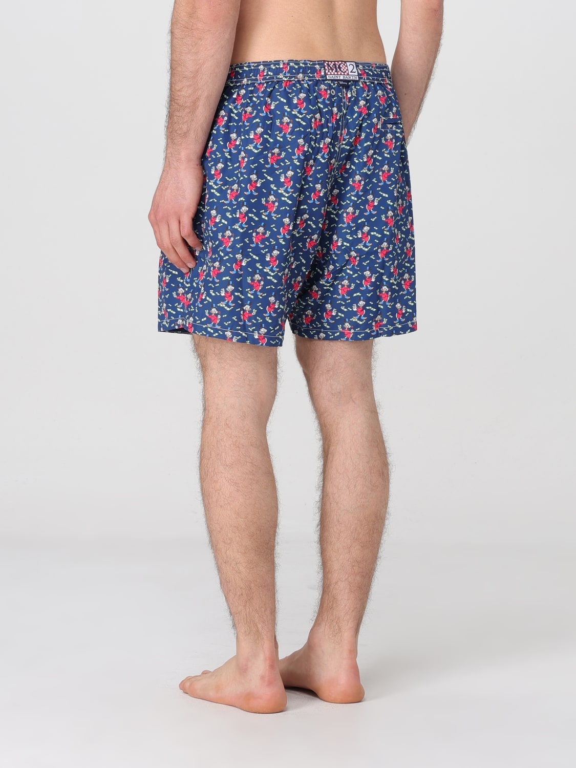 MC2 SAINT BARTH SWIMSUIT: Swimsuit men Mc2 Saint Barth, Blue 2 - Img 2