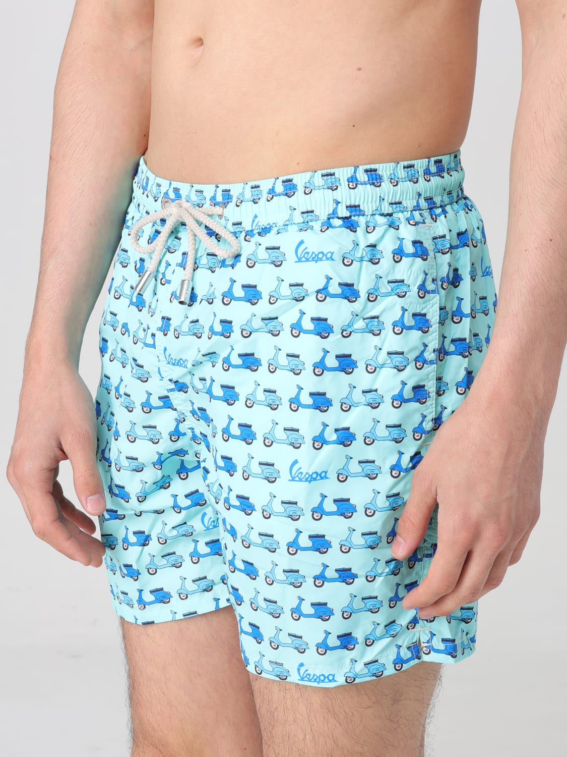 MC2 SAINT BARTH COSTUME: Costume MC2 Saint Barth in nylon stampato, Blue 3 - Img 3