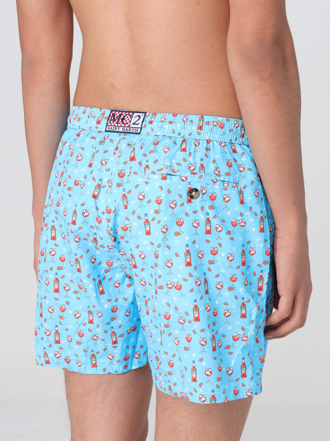 MC2 SAINT BARTH SWIMSUIT: Swimsuit men Mc2 Saint Barth, Ocean - Img 3