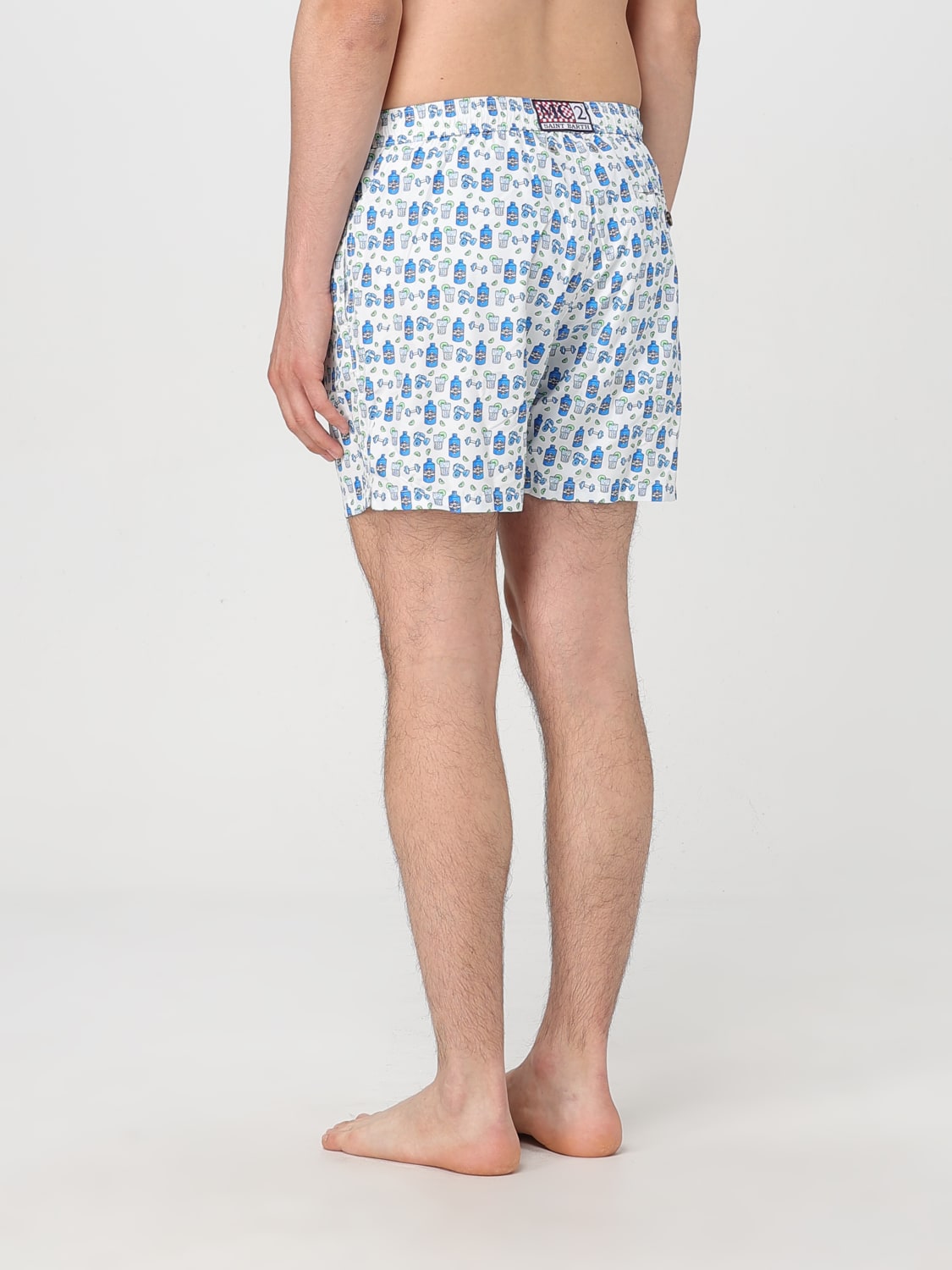 MC2 SAINT BARTH SWIMSUIT: Swimsuit men Mc2 Saint Barth, White - Img 2