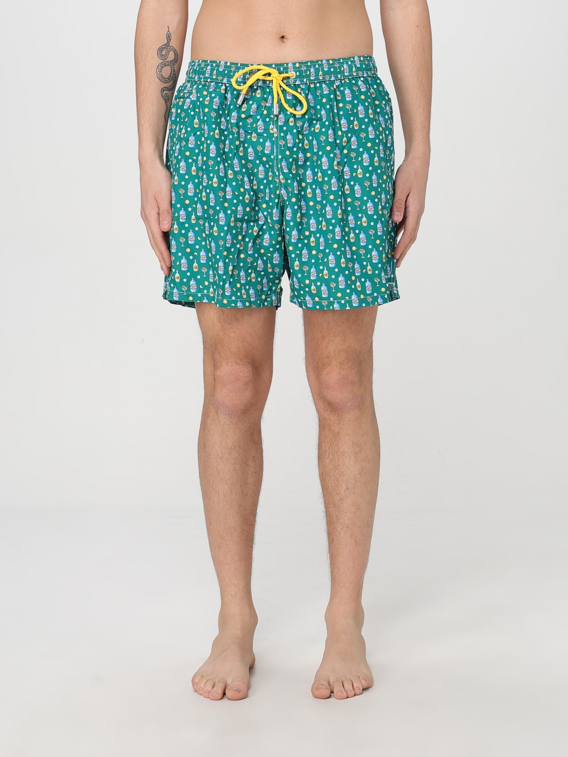 MC2 SAINT BARTH SWIMSUIT: Swimsuit men Mc2 Saint Barth, Green - Img 1