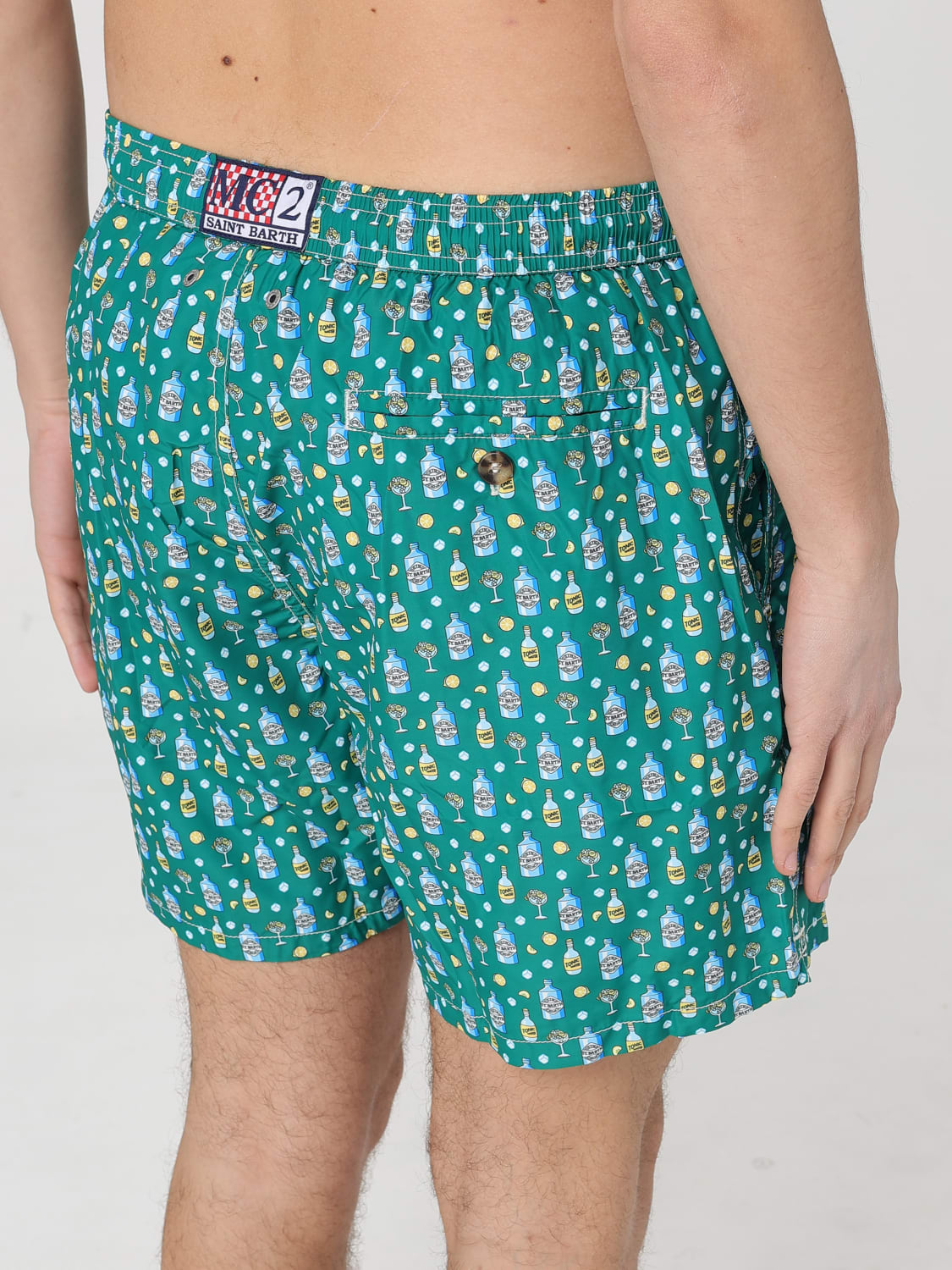 MC2 SAINT BARTH SWIMSUIT: Swimsuit men Mc2 Saint Barth, Green - Img 3