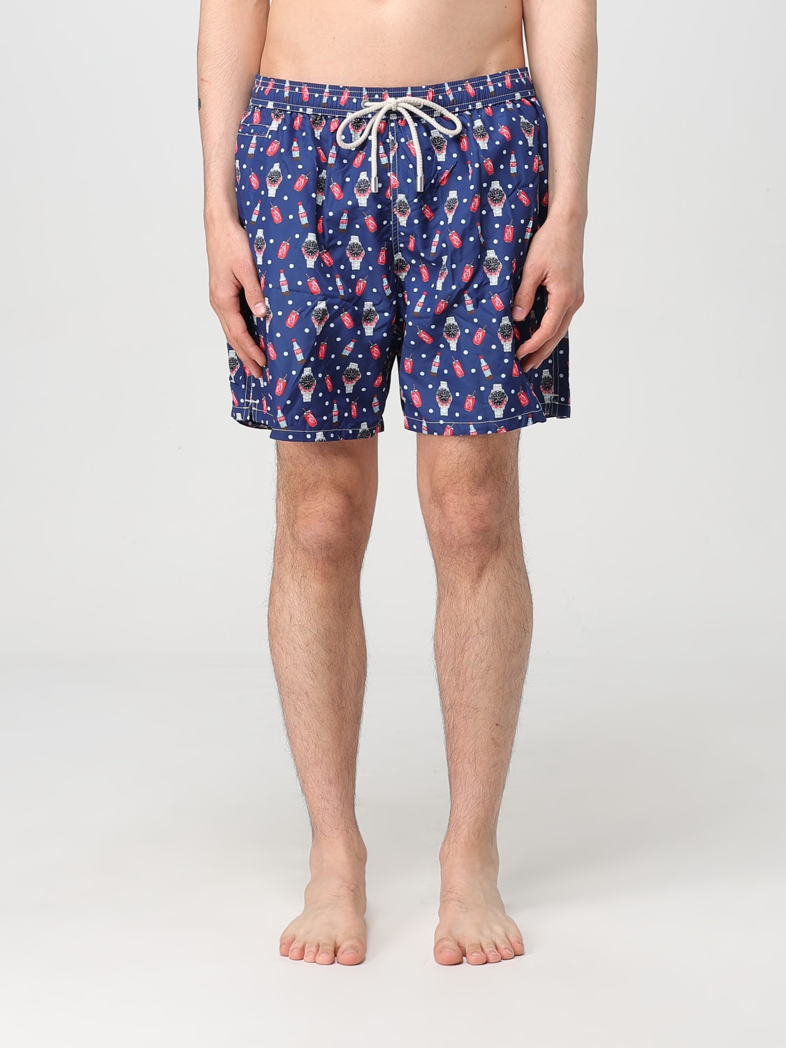 MC2 SAINT BARTH SWIMSUIT: Swimsuit men Mc2 Saint Barth, Blue 3 - Img 1