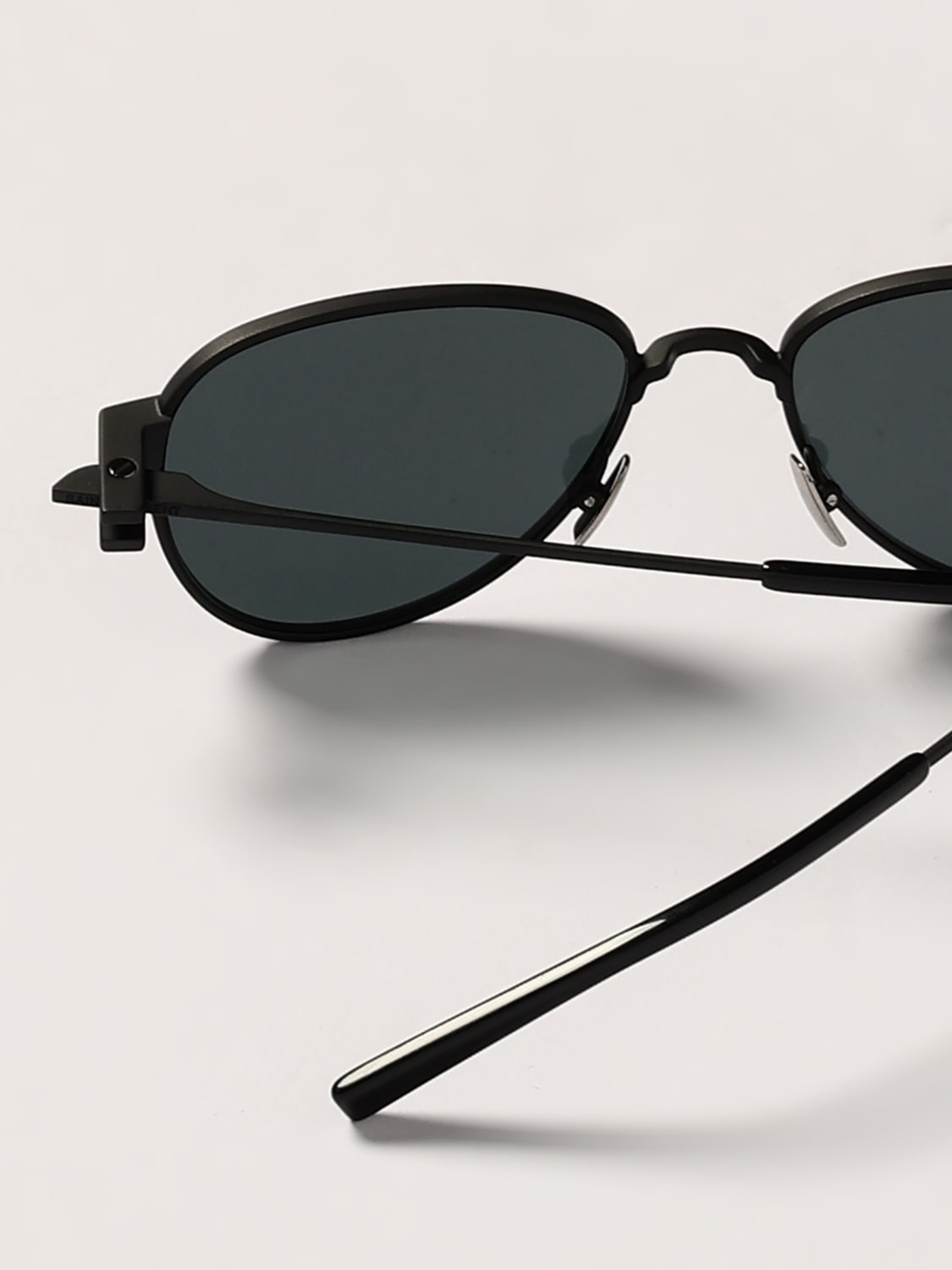 SAINT LAURENT OCCHIALI DA SOLE: Occhiali da sole SL 772 Saint Laurent in metallo , Nero - Img 5