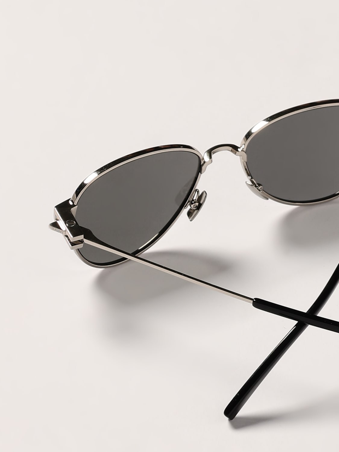 SAINT LAURENT SUNGLASSES: Sunglasses men Saint Laurent, Silver - Img 5