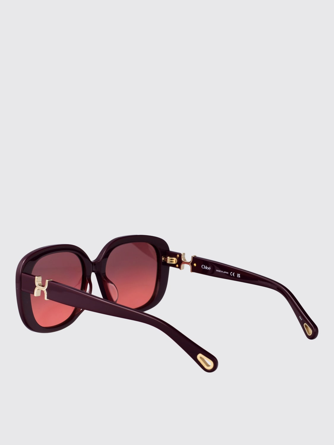 CHLOÉ GAFAS DE SOL: Gafas de sol mujer ChloÉ, Granate - Img 4