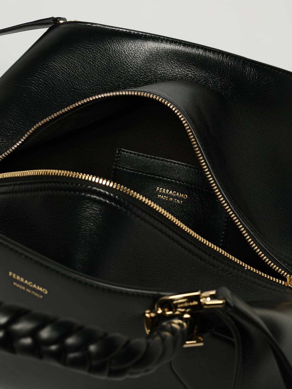 FERRAGAMO HANDBAG: Handbag woman Ferragamo, Black - Img 5