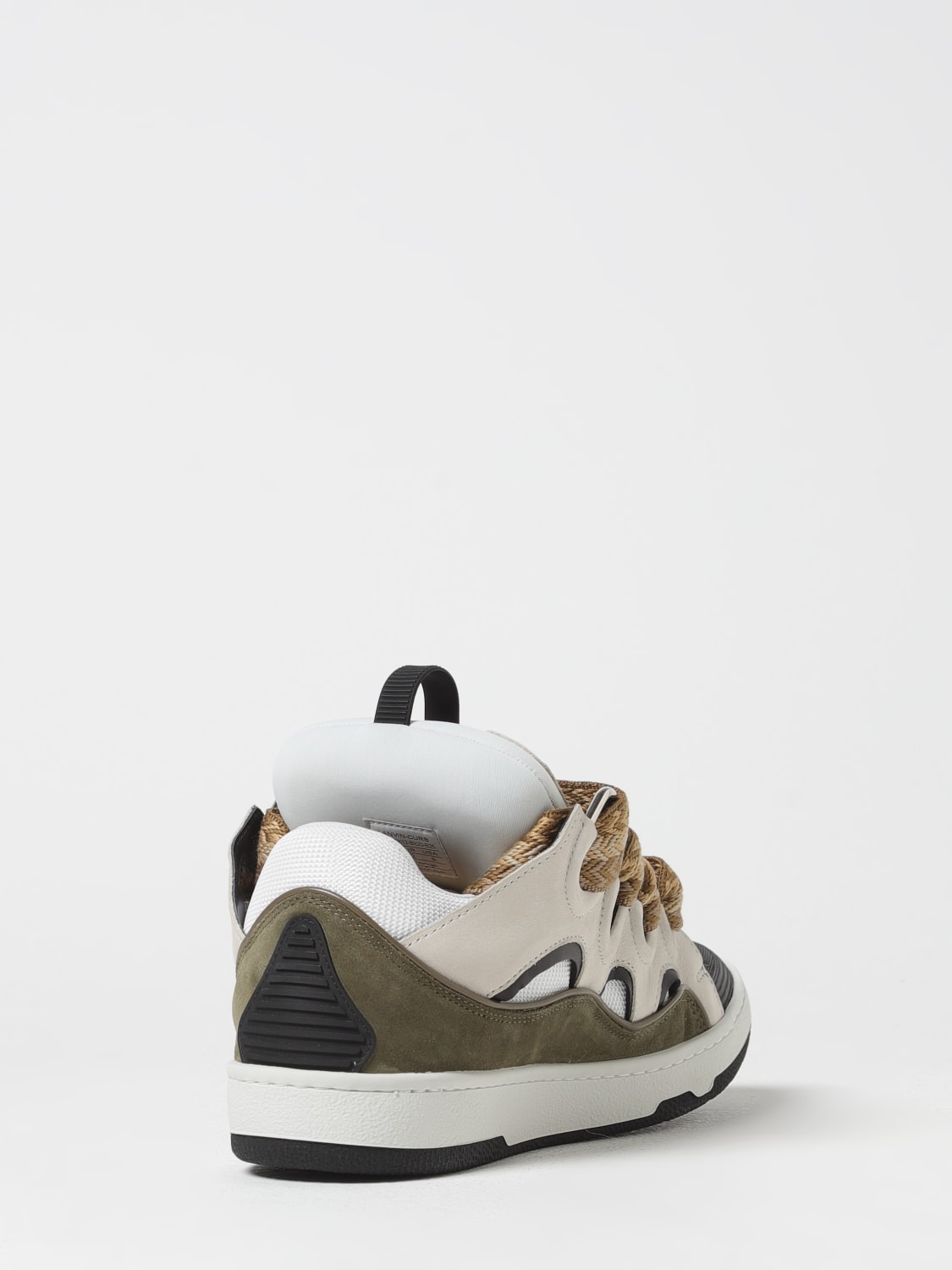 LANVIN BASKETS: Baskets femme Lanvin, Kaki - Img 3