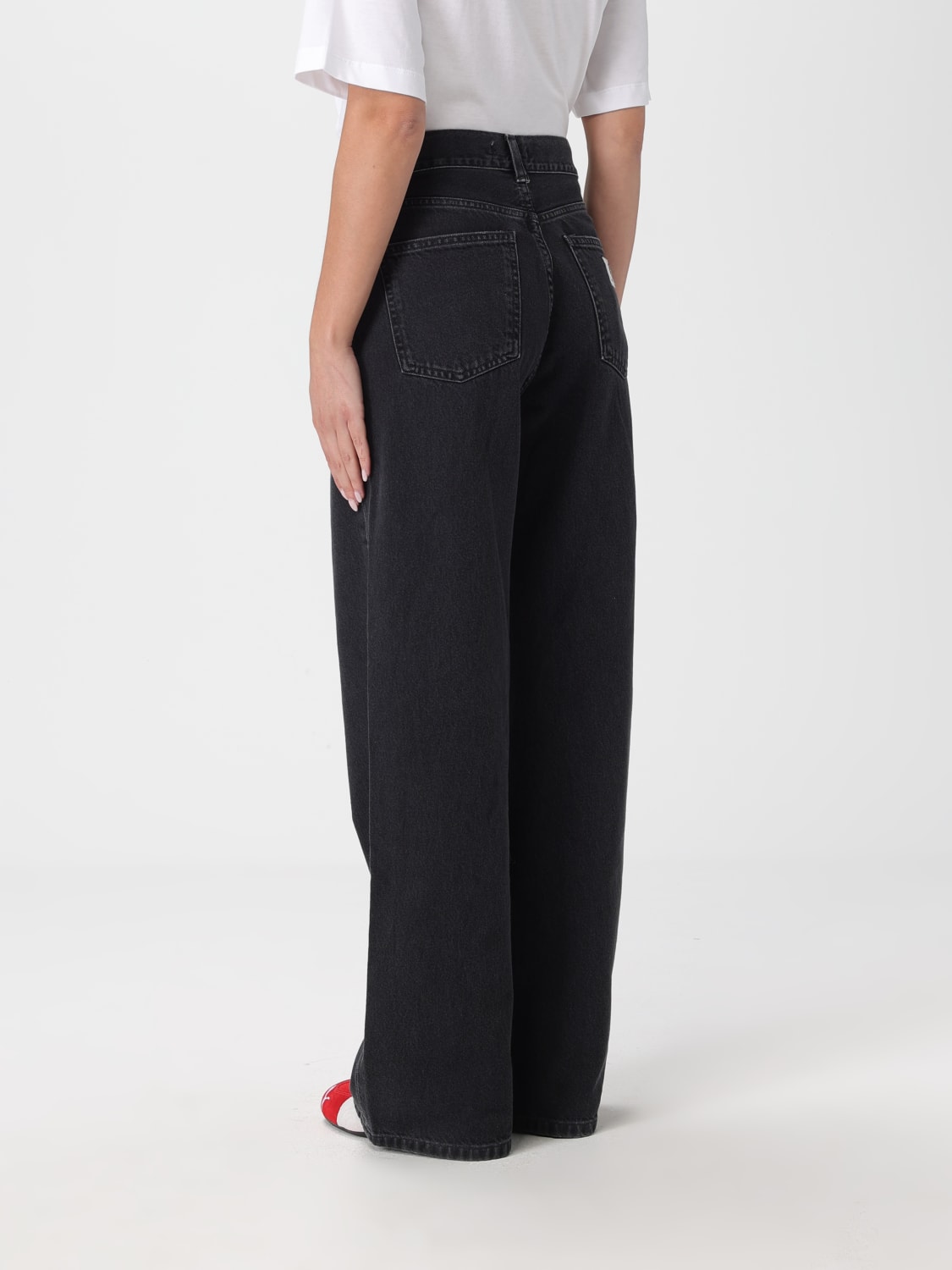 CARHARTT WIP PANTS: Pants woman Carhartt Wip, Black - Img 2