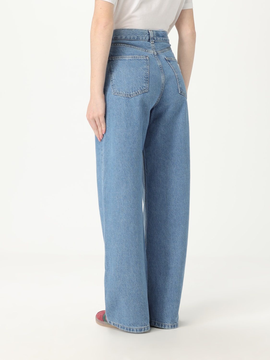 パンツ CARHARTT WIP Woman Pants Blue I030497 0160 Carhartt WIP Jane Pant | Blue ( heavy stone wash) – Page