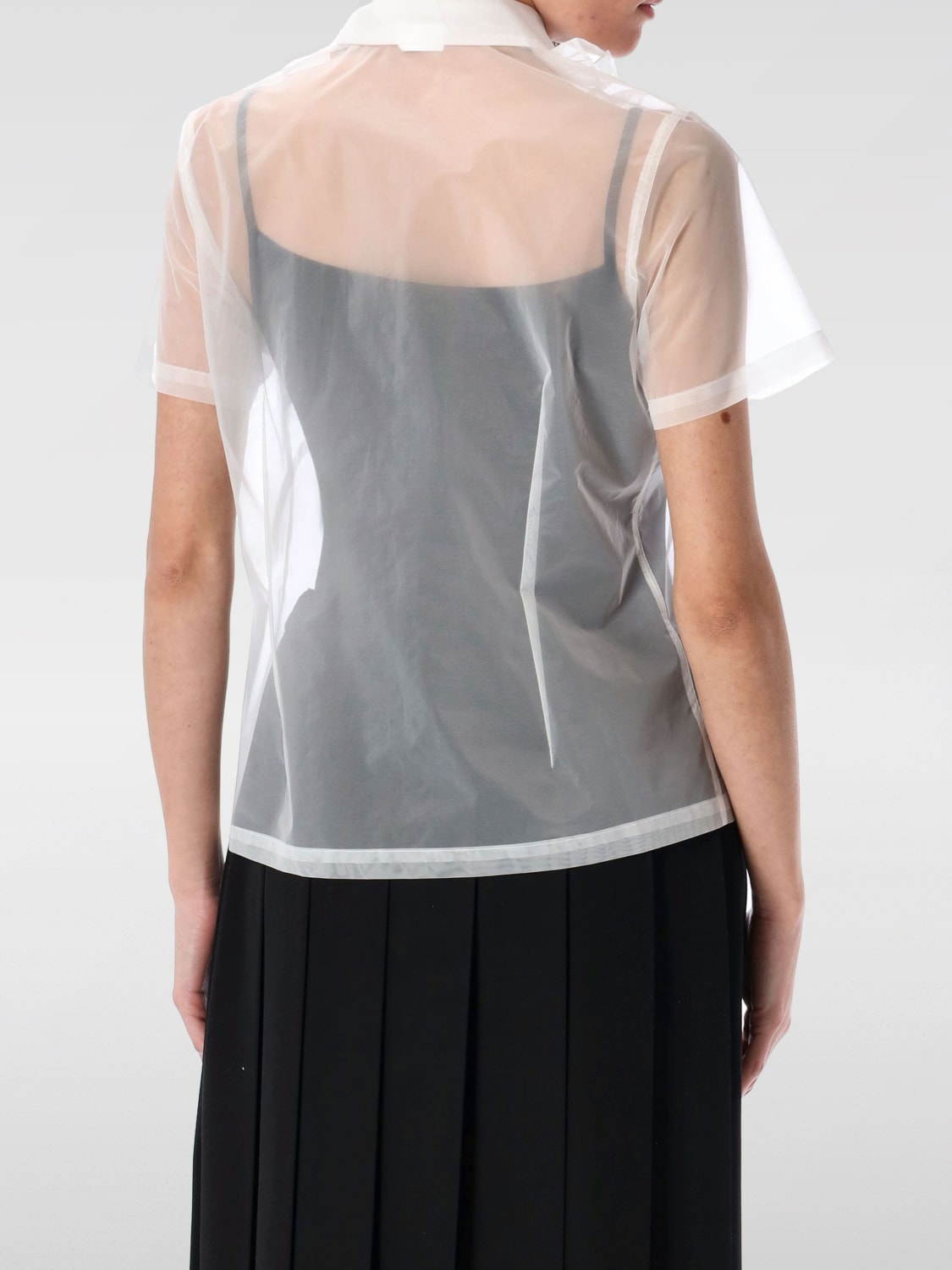 COMME DES GARÇONS 衬衫: T恤 女士 Comme Des Garçons, 白色 - Img 2