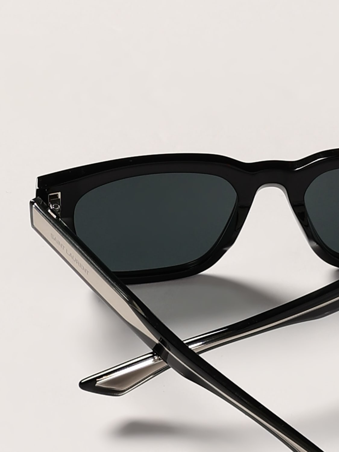 SAINT LAURENT SUNGLASSES: Sunglasses men Saint Laurent, Black - Img 5