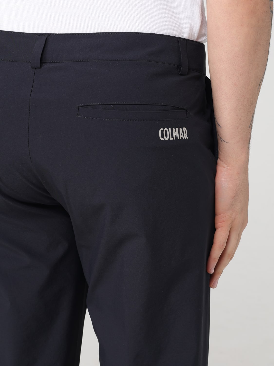 COLMAR PANTALONE: Pantalone chino Colmar in nylon stretch , Nero - Img 3