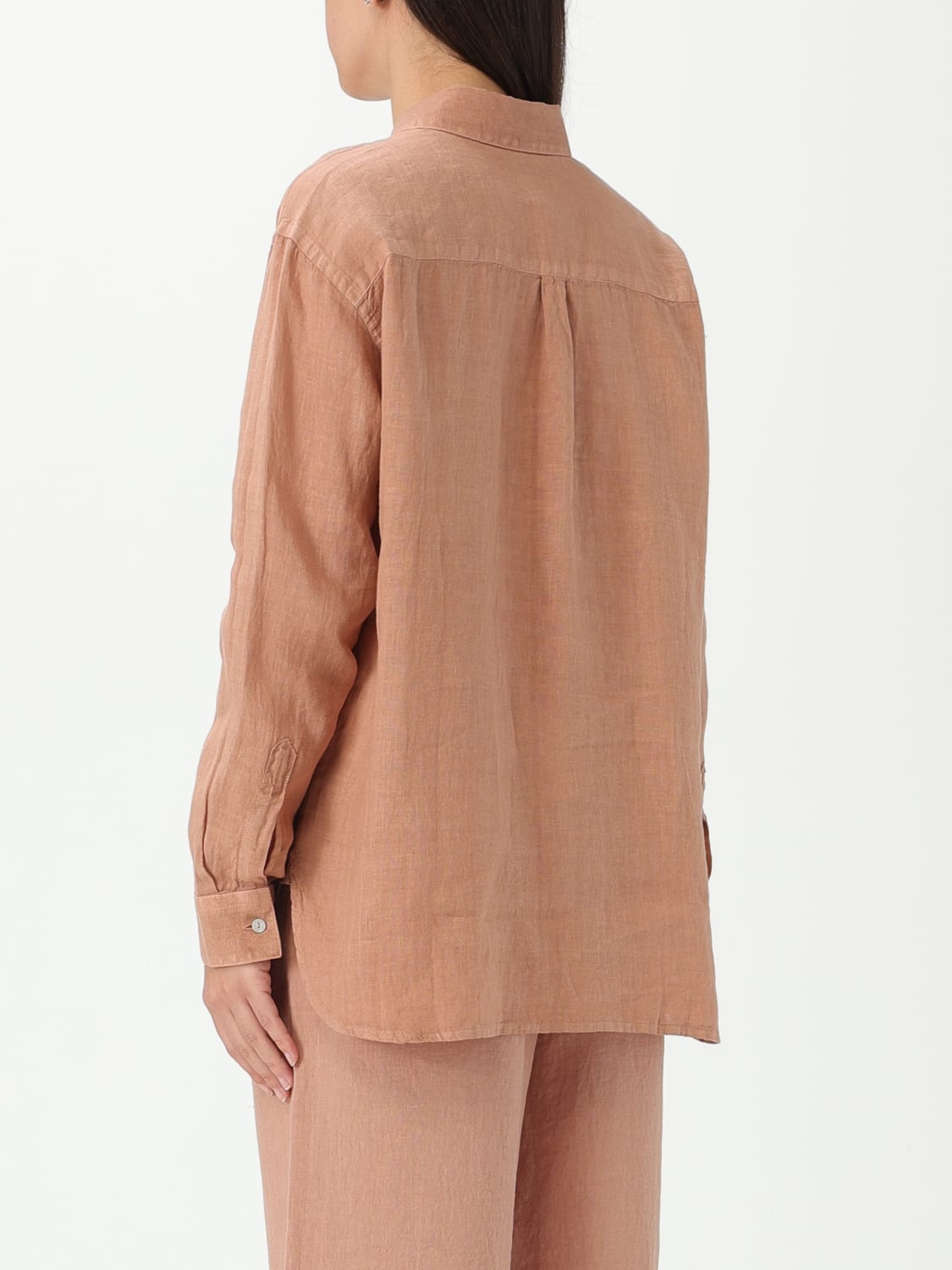 120% LINO CHEMISE: Chemise femme 120% Lino, Rose - Img 3