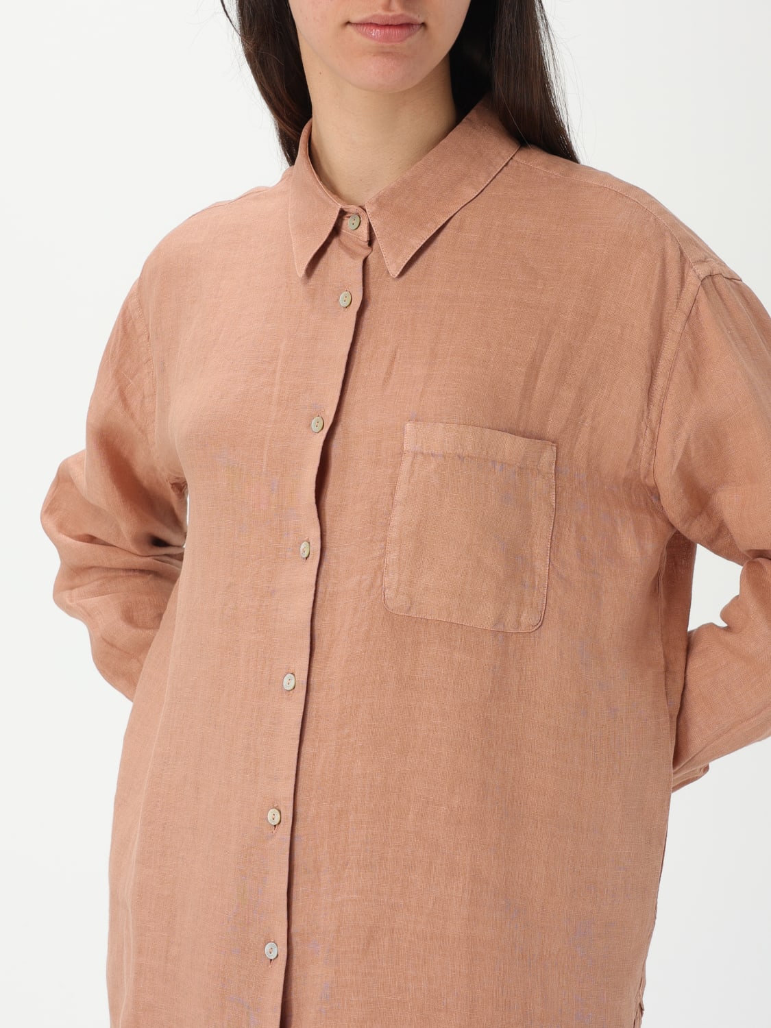 120% LINO CHEMISE: Chemise femme 120% Lino, Rose - Img 4