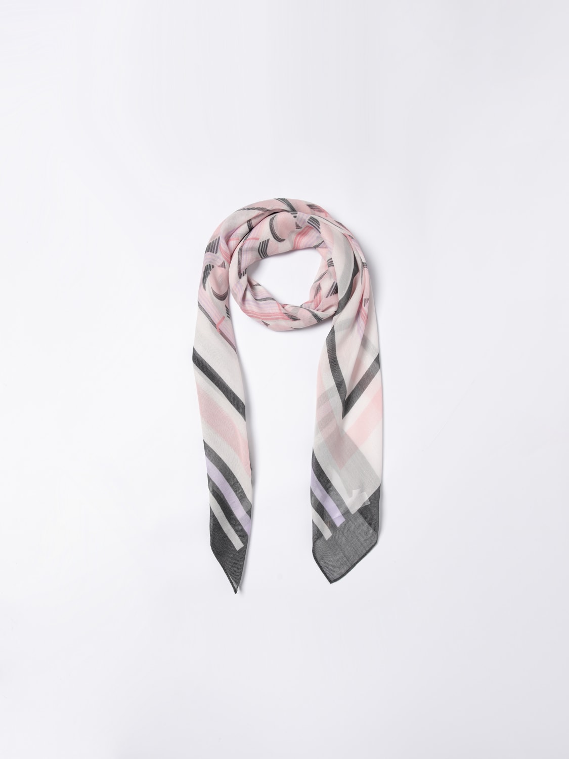 スカーフ LIU JO Woman Scarf Black 2A5024T0300 22222 LIU JO: Scarf woman - Black | Liu Jo scarf 2A5024T0300