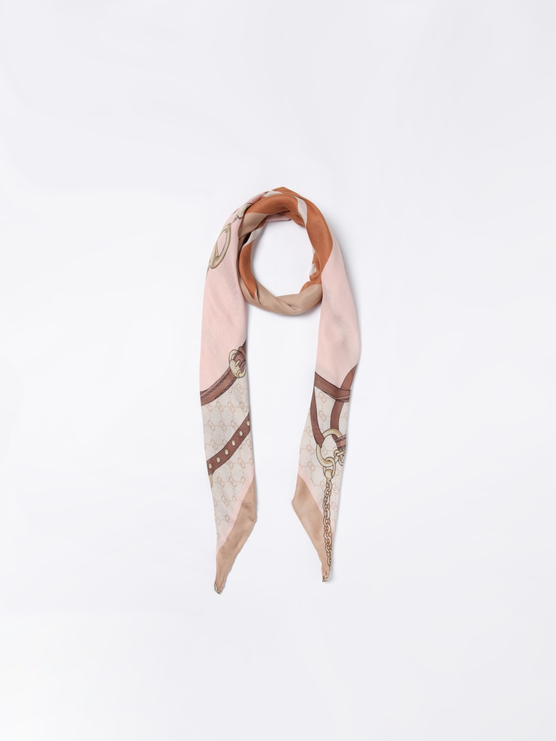 スカーフ LIU JO Woman Scarf Natural 2A5053T0300 00005 LIU JO: Scarf woman - Natural | Liu Jo scarf 2A5053T0300
