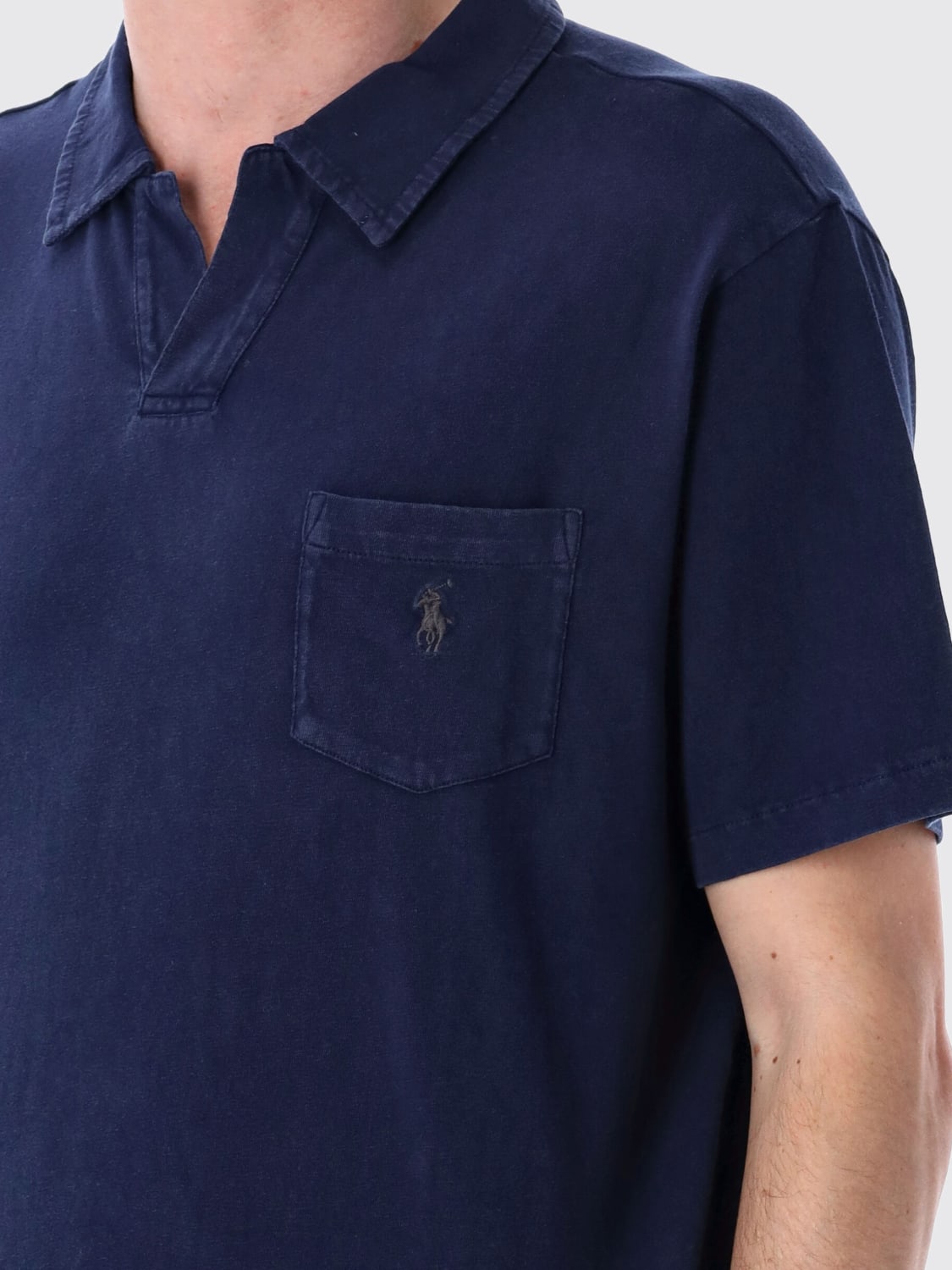 POLO RALPH LAUREN POLO: Polo Polo Ralph Lauren in cotone e lino , Blue - Img 3