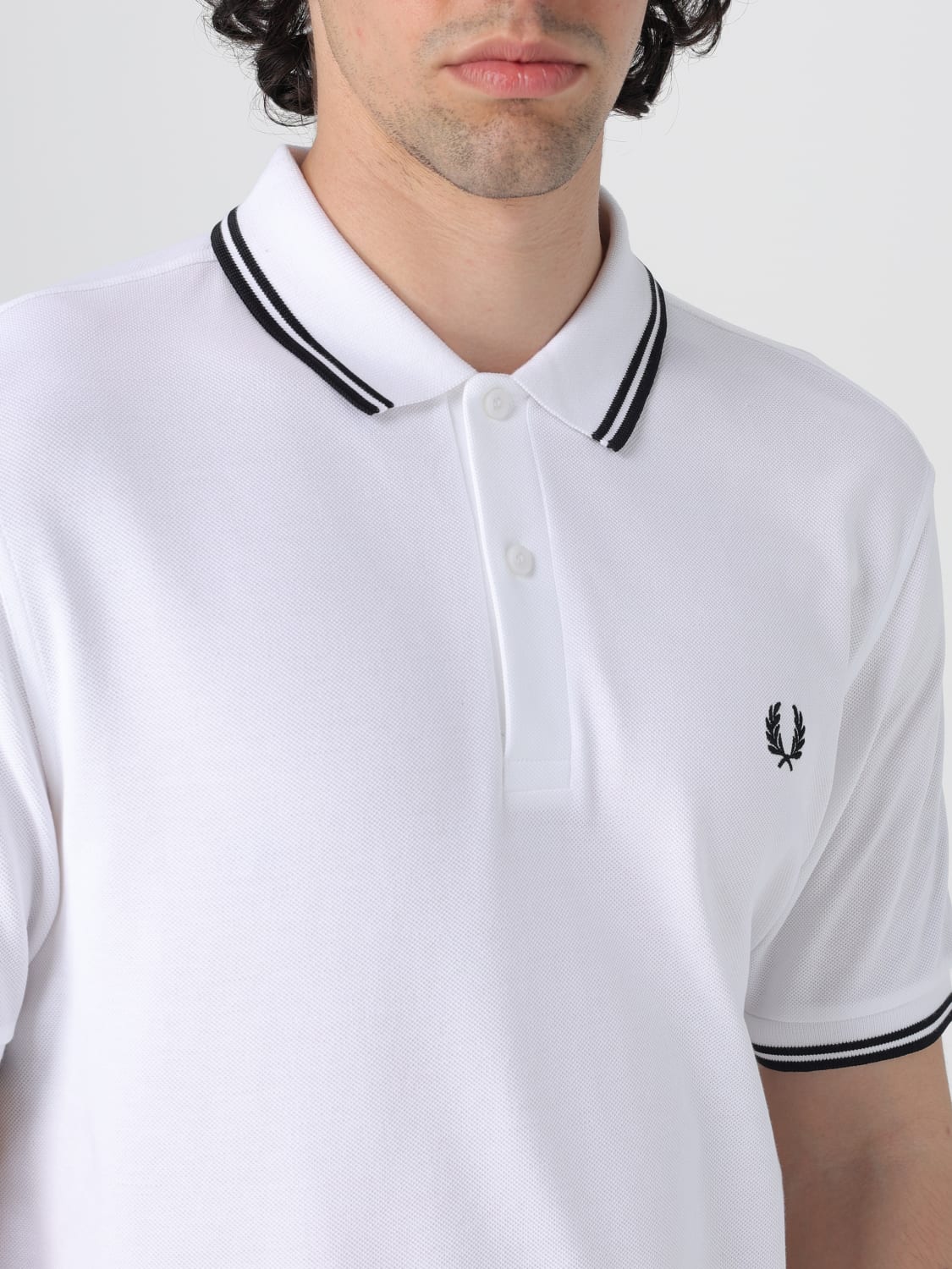 ポロシャツ COMME DES GARCONS Men Polo Shirts FOT502S25 3 WHITE COMME DES GARÇONS SHIRT: Polo shirt men - White | Comme Des