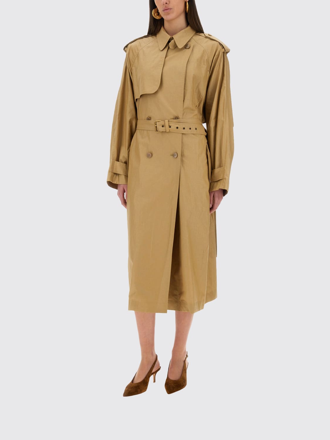 ISABEL MARANT JACKET: Coat woman Isabel Marant, Beige - Img 2